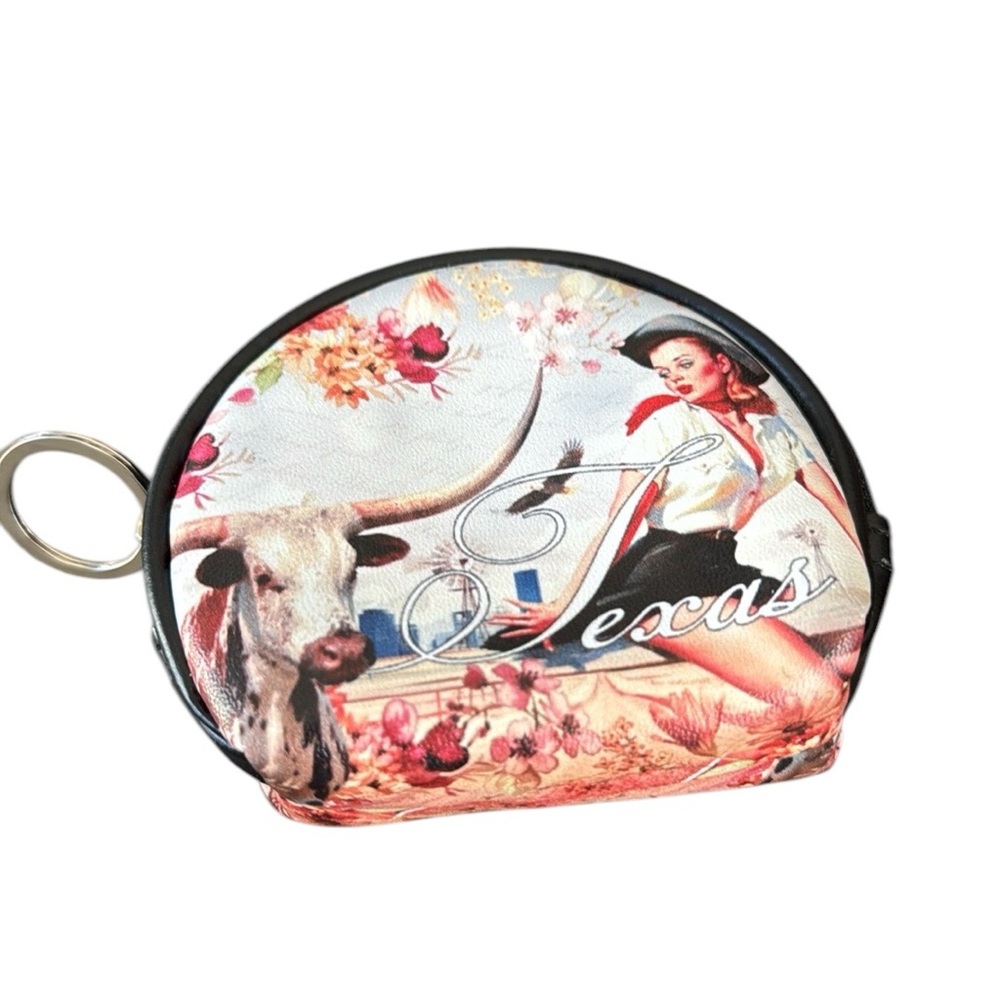Robin Ruth Texas Round Coin Purse
